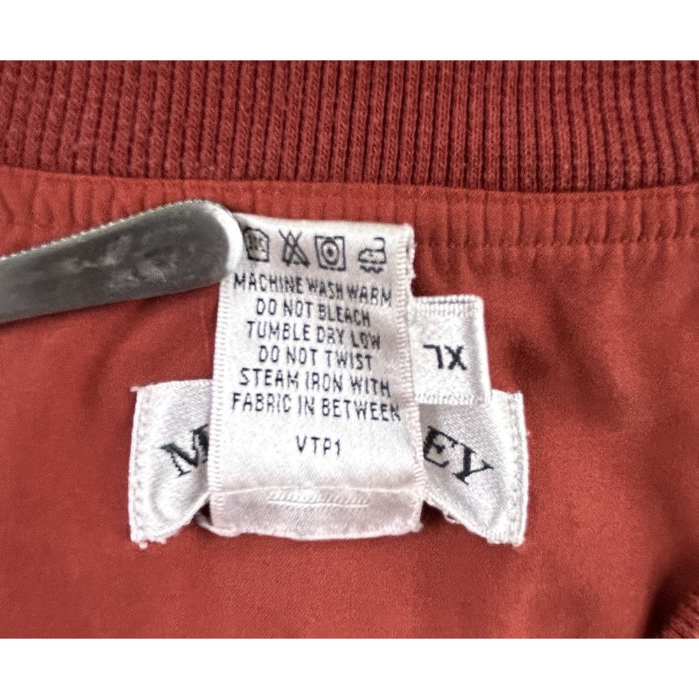 Monterey Club Golf Vest XL Rust Orange The Legends Parris Island V-Neck Vest - Picture 7 of 10